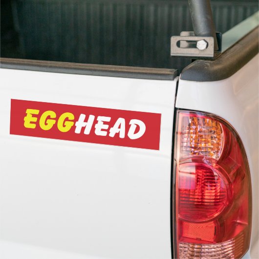 EIERKOP BUMPERSTICKER (Op Truck)