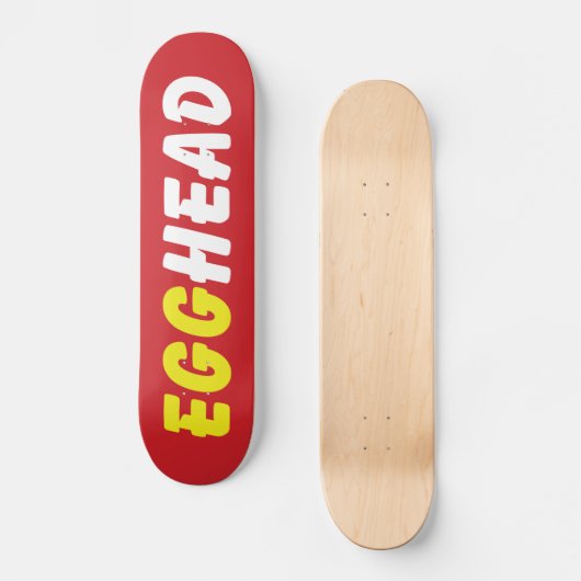 EIERKOP PERSOONLIJK SKATEBOARD (Voorkant)