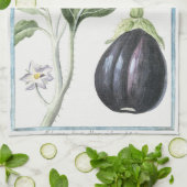  eierplant/eierplant keukenhanddoek (Gevouwen)