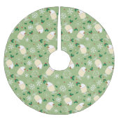 Eierpunch Patroon Kerstboom Rok (Voorkant)
