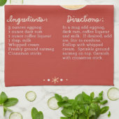 Eierpunch Recept Theedoek (Gevouwen)