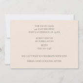 Eierschaal goud 40ste verjaardag champagne kaart (Achterkant)