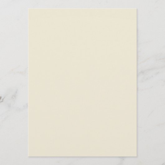 Eierschal effen kleur menu (Voorkant)