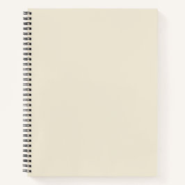 Eierschal effen kleur notitieboek