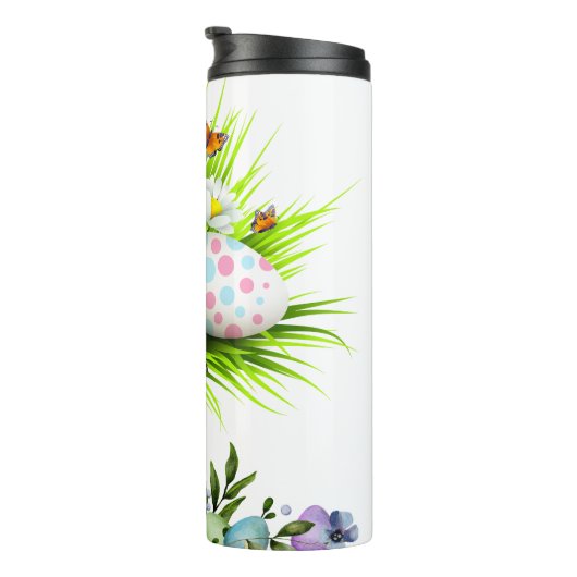 eierschil Pasen Thermosbeker (Geroteerd rechts)