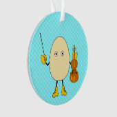 eierschopvioliste ornament (voorkant)