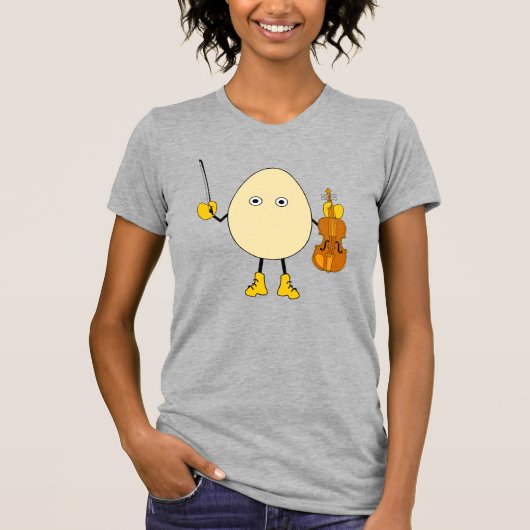 eierschopvioliste t-shirt (Voorkant)