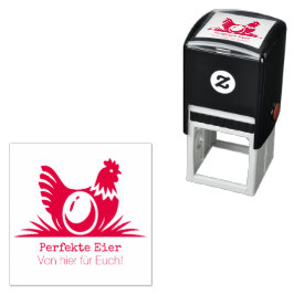Eierstempel kip zelfinktende stempel