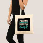 Eierstokkanker inspirerende vrouwen Moederdag 59 Tote Bag (Voorkant (product))