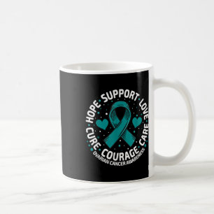 Eierstokkanker ondersteunende T-shirt familie Eier Koffiemok
