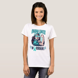 Eierstokkanker Warrior geloven en vechten T-shirt