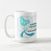Eierstokkankerbewustzijn Koffiemok (Links)