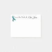 Eierstokkankerbewustzijn (volledig aanpasbaar) post-it® notes (Voorkant)