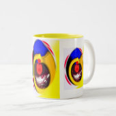 Eiersurprise Tweekleurige Koffiemok (Voorkant rechts)