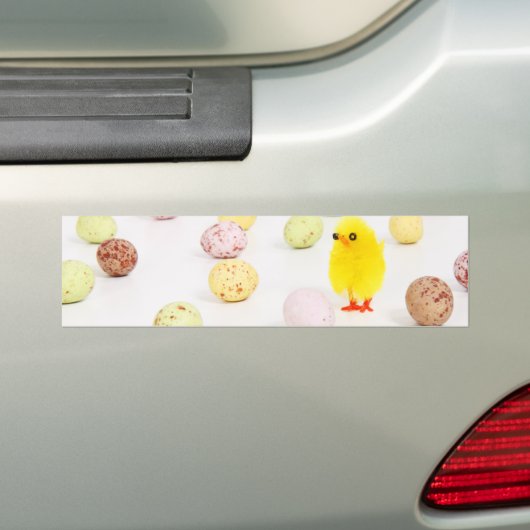 eiervanger bumpersticker (Op auto)