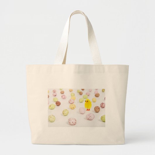 eiervanger grote tote bag (Voorkant)