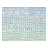 Eiervormige paaskonijnen tafelkleed (Voorkant (Horizontaal))