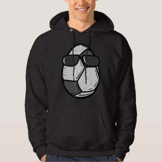 Eierzondbril voor Footballs Mannen voor paassport  Hoodie