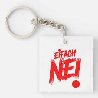 Eifach nei sleutelhanger