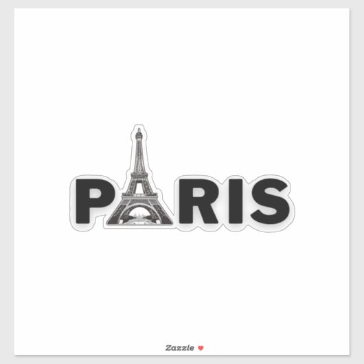 Eifel Parijs Sticker (Vel)