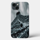 Eifel-toren Paris Steel en sky Case-Mate iPhone Case (Achterkant)