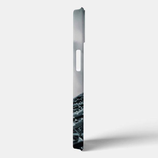 Eifel-toren Paris Steel en sky Case-Mate iPhone Case (Achterkant / Rechts)