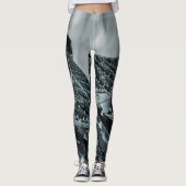Eifel-toren Paris Steel en sky Leggings (Voorkant)