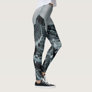 Eifel-toren Paris Steel en sky Leggings