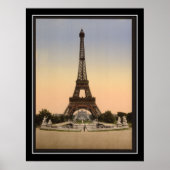Eifel Tower 1904 Afdruk Poster (Voorkant)