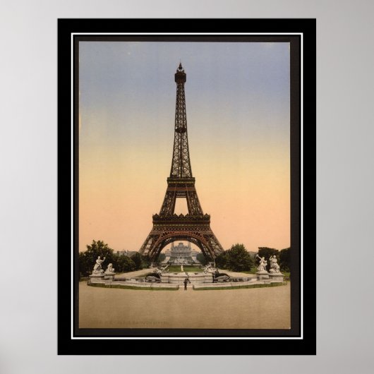 Eifel Tower 1904 Afdruk Poster (Voorkant)