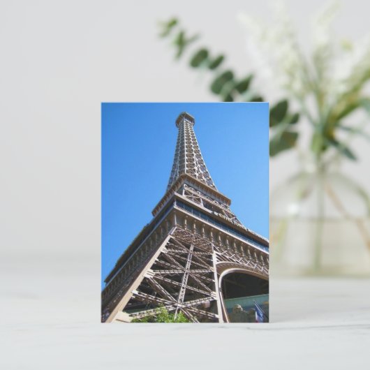 Eifel Tower Briefkaart (Staand voorkant)