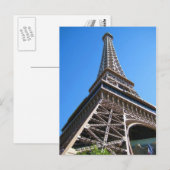 Eifel Tower Briefkaart (Voorkant / Achterkant)