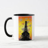 Eifel Tower Harten Mok (Links)