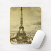  Eifel Tower Paris Frankrijk 1889 Muismat (Met muis)