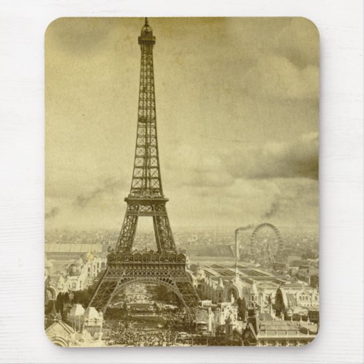  Eifel Tower Paris Frankrijk 1889 Muismat (Voorkant)