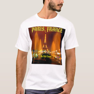 eifel tower, PARIS, FRANKRIJK - Custo ... - Gepers T-shirt