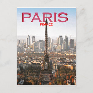 EIFEL TOWER PARIS, FRANKRIJK (MOJISOLA A GBADAMOSI BRIEFKAART
