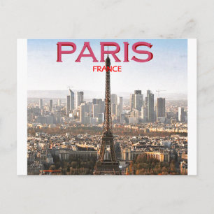 EIFEL TOWER PARIS, FRANKRIJK (TOSIN GBADAMOSI) BRIEFKAART