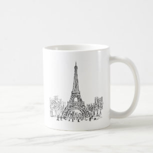 Eifel Tower Paris Koffiemok