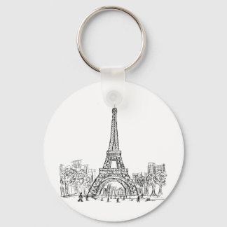 Eifel Tower Paris Sleutelhanger