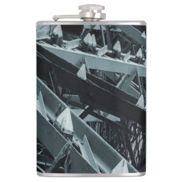 Eifel Tower Paris Steel en sky Flask Heupfles