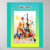 Eifel Tower Poster (Voorkant)