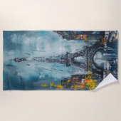 Eifel Tower Strandlaken (Voorkant)