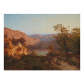 Eifellandschap (1843) - Heinrich Funk Perfect Poster (Voorkant)