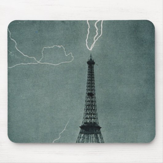 Eiffel Geslagen Towe Muismat (Voorkant)