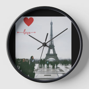 Eiffel hart liefde klok