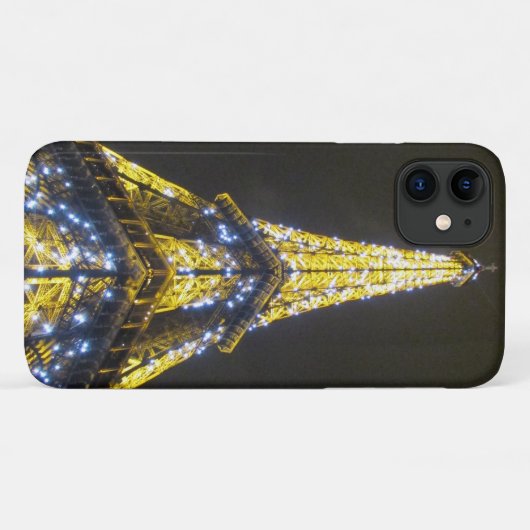 eiffel heldere nacht Case-Mate iPhone case (Achterkant (horizontaal))