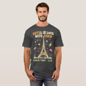 Eiffel in de liefde - Custom Paris Trip T-shirt (Voorkant volledig)