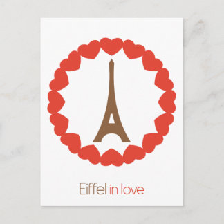 Eiffel in liefde... briefkaart