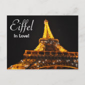 Eiffel in Love Briefkaart (Voorkant)